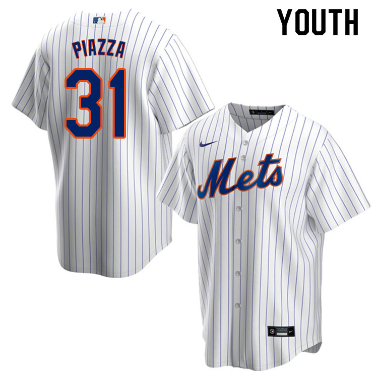 Nike Youth #31 Mike Piazza New York Mets Baseball Jerseys Sale-White